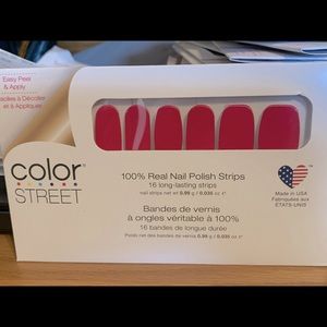Color Street Nail Polish Strips in Beijing Beauty. Brand New.
